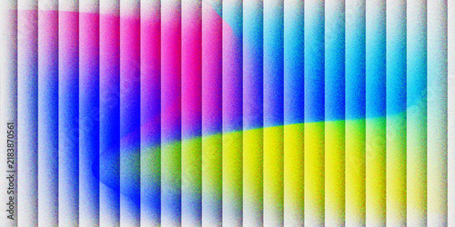 Abstract colorful gradient wave with vertical striped texture background vibrant rainbow flowing shape modern geometric vector design for technology branding website banner wallpaper presentation digi