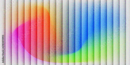 Abstract colorful gradient wave with vertical striped texture background vibrant rainbow flowing shape modern geometric vector design for technology branding website banner wallpaper presentation digi