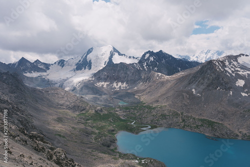 lake in the mountains