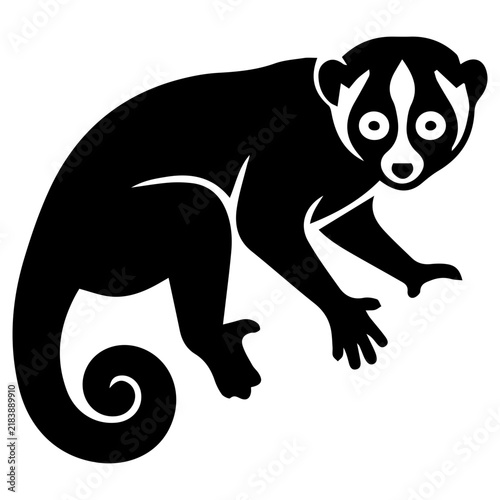 Slow Loris Glyph Icon