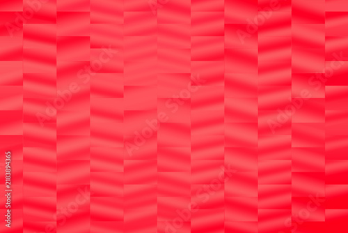 Abstract red chevron pattern with vertical wavy gradient texture