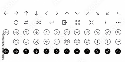 Arrow icon. Black vector arrows set. Arrow vector icon. Black arrow icon big sets.  Mega set of arrows