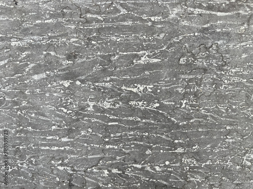 Foto Full frame abstract background texture of old dark grey concrete with weathered