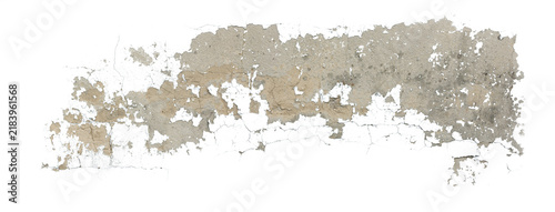 Foto Damaged Plaster and Exposed Wall Decal Texture Overlay Masked PNG transparent ba