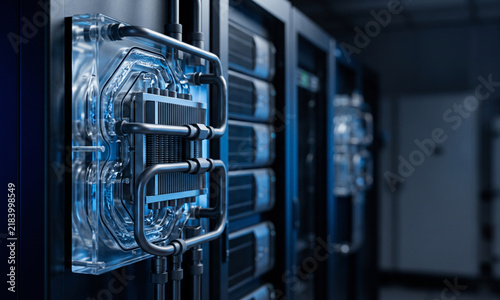 Direct-to-chip cold plate manifold liquid cooling system in high-density datacenter server rack
