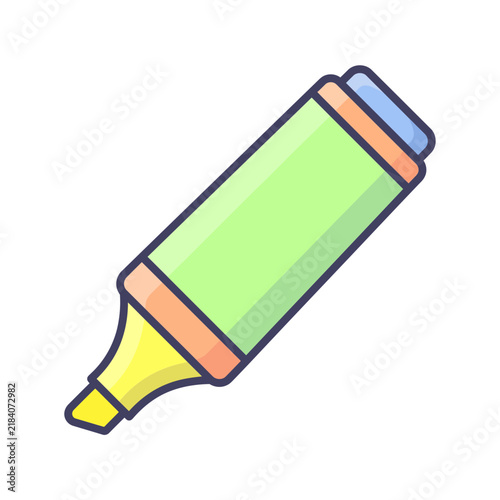 green marker pen