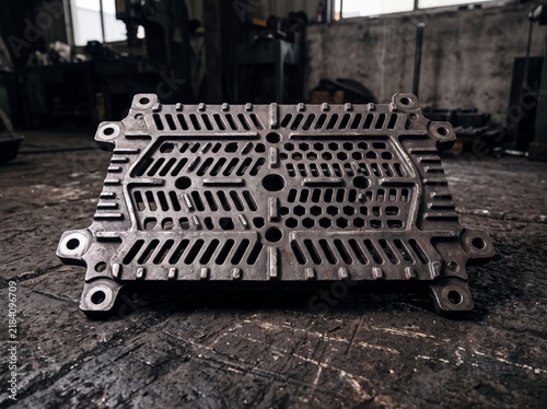 Alloy Steel Grate Plate Heavy Industrial Casting Component