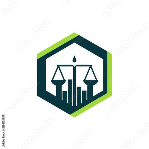 Modern Legal And Financial Scales Logo Design For Business Growth