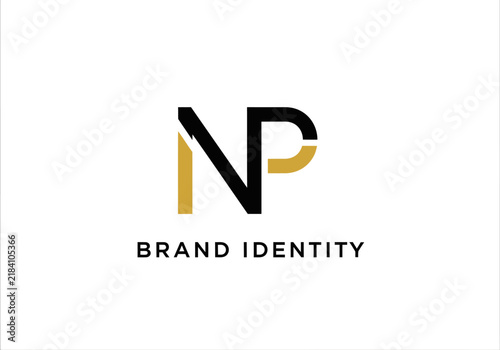 Modern Logo Design For A Brand Identity With Letters N and P