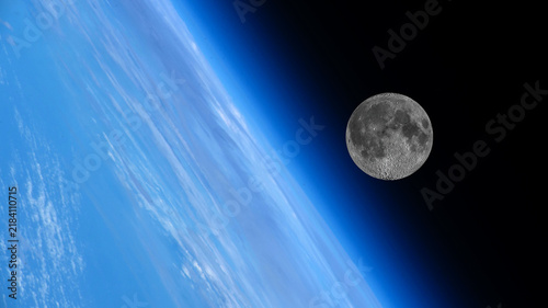 earth/moon
