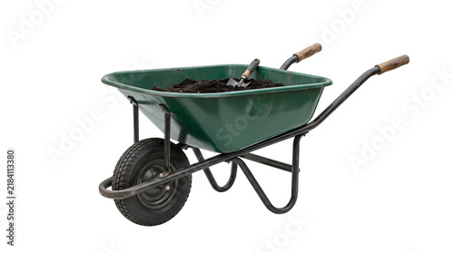 wheelbarrow isolated on white background png