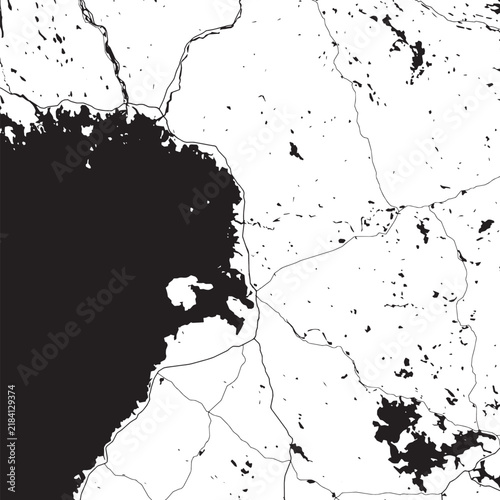 Oulu City Skyline Vector Illustration Featuring Finland Famous Landmarks And Architecture Cityscape Design