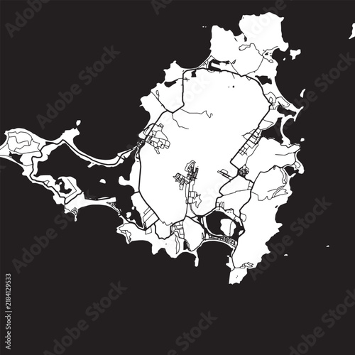 Sint-Maarten City Skyline Vector Illustration Featuring Sint Maarten Famous Landmarks And Architecture Cityscape Design