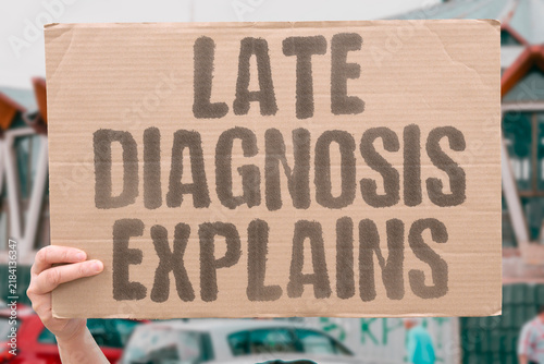 Konstfotografi "Late diagnosis explains" Delayed neurodivergence identification reveals lifetime patterns in adults