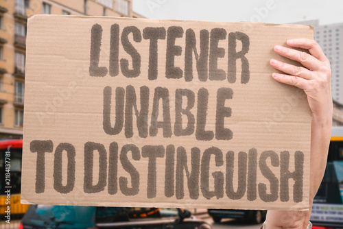 Принти на полотні "Listener unable to distinguish" Listener unable to distinguish machine-created music from human compositions