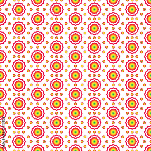 Colorful geometric seamless pattern background