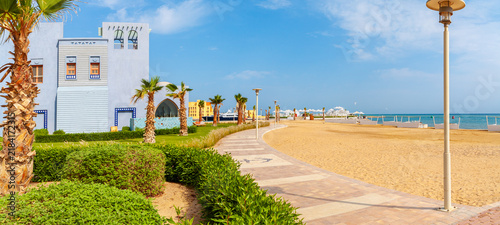 El Gouna town coastal area. Egypt