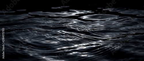Tapety artystyczne なめらかな光の反射が美しい水面