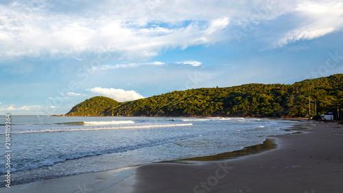 Praia de Palmas Governador Celso Ramos Santa Catarina Brasil