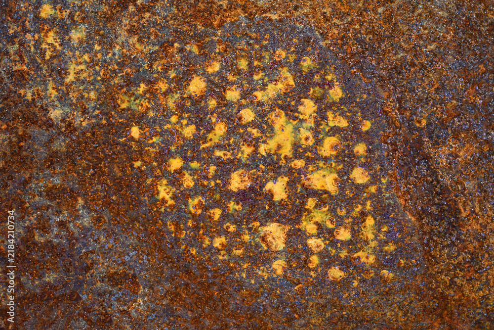 Foto Rustic metal old corrosion texture background