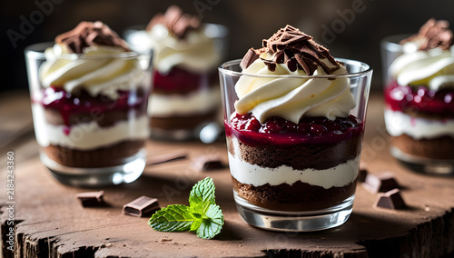 Gourmet Chocolate and Berry Dessert Photography with Natural Light