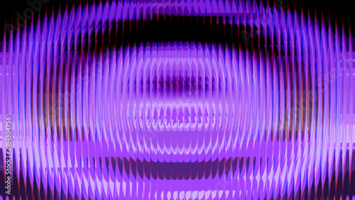 Abstract Purple Glitch Background with Digital Wave Patterns and Pulse Effect