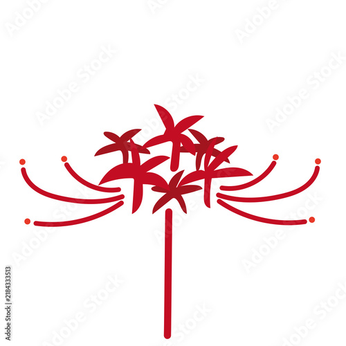 彼岸花の花イラスト