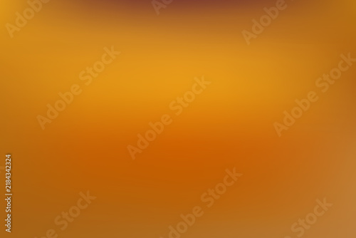 Fotografía Smooth warm orange brown gradient creating an elegant abstract backdrop for mode