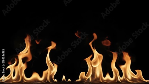 Orange Fireplace Fire Flame Background with Glowing Warm Heat Rising Through Dark Night, Dramatic Cozy Evening Atmosphere, Elegant Abstract Light Texture and Relaxing Home Decor Ambience