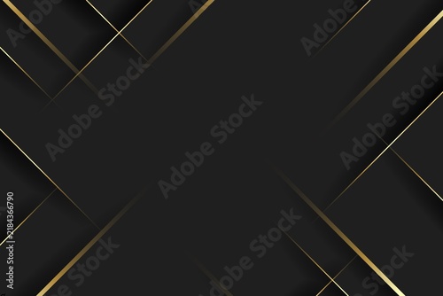 Abstract dark background with gold diagonal lines background abstract