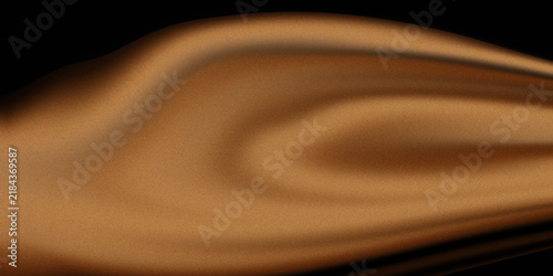 Abstract smooth fabric texture isolated on white background