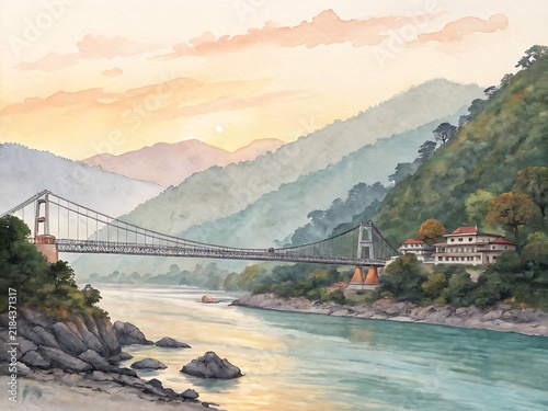 Rishikesh and Lakshman Jhula