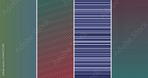 Abstract digital pixel art background with gradient and noise texture Vector