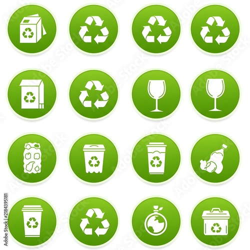 Eco-Icons: Green Recycling Guide