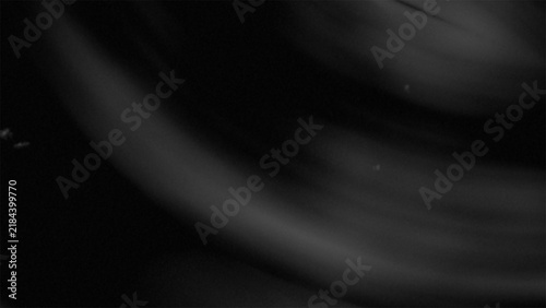 Abstract monochromatic motion blur background with elegant curved white light trails