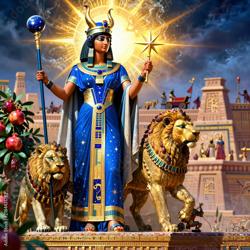 Inanna, the ancient Sumerian Queen of Heaven