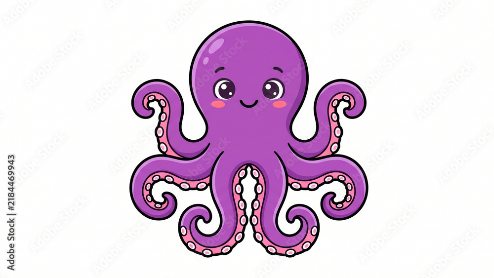 Fototapeta premium octopus vector illustration