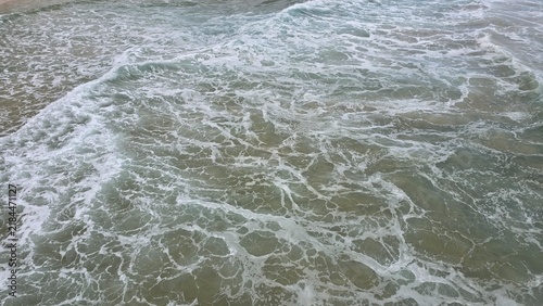 water flowing into the water