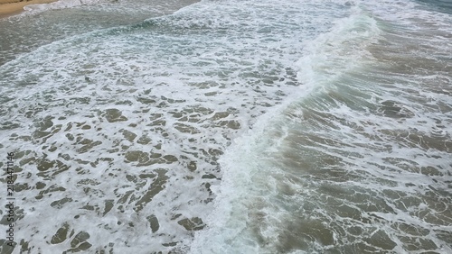 water flowing into the water