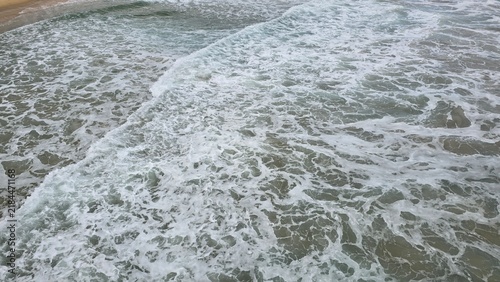 water flowing into the water