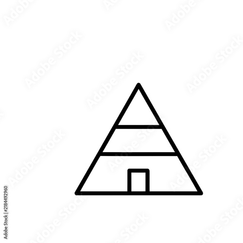 Simple Pyramid Icon