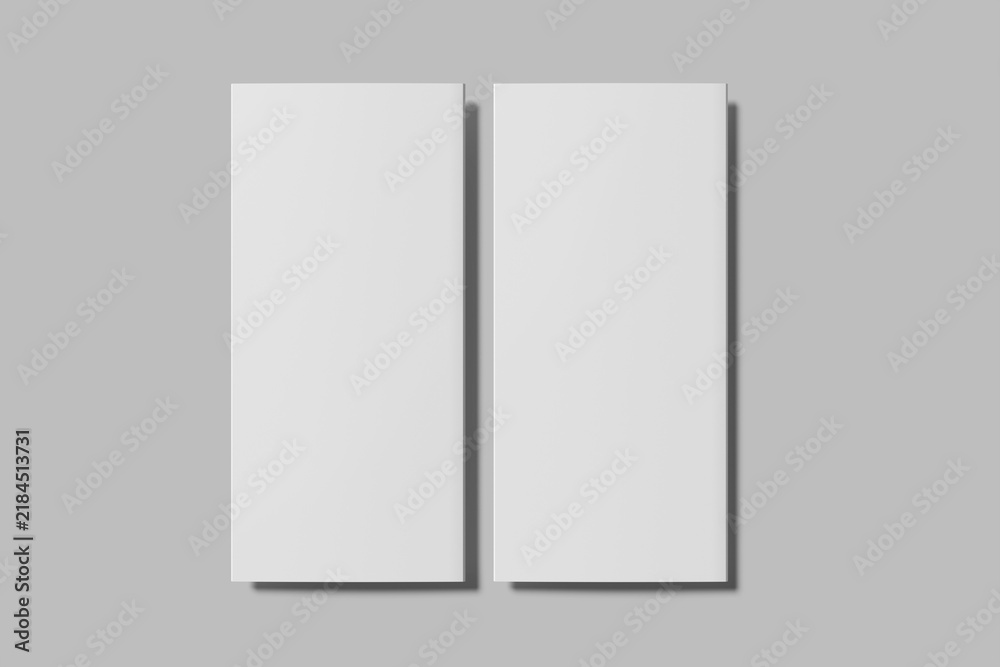 Fototapeta premium Trifold Brochure Blank Mockup
