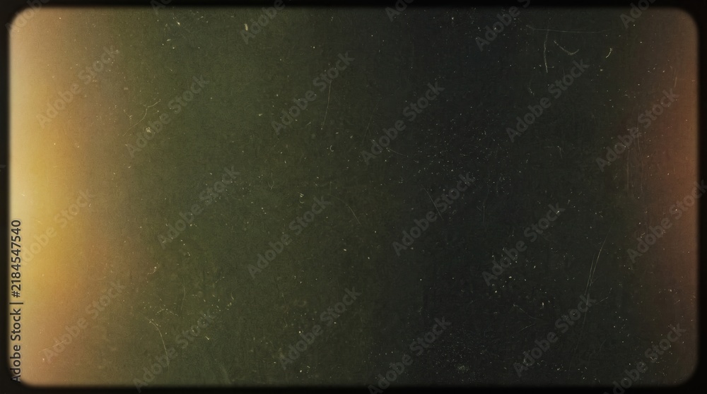 Fototapeta premium Abstract cinematic film grain with bokeh and light leaks for retro overlay effects
