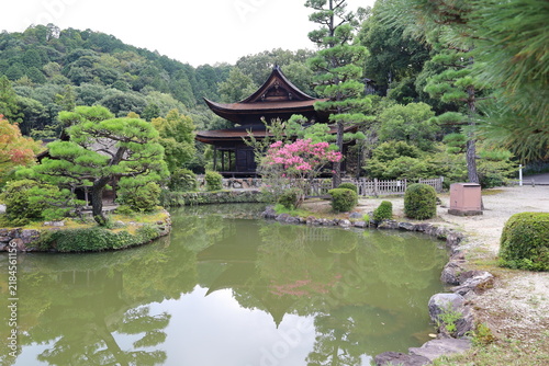 Obraz na plátně A Japanese temple : a scene of the precincts of Eiho-ji Temple in Tajimi City in