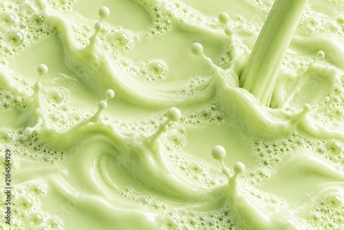 Melon Milk Background. Milk Background.