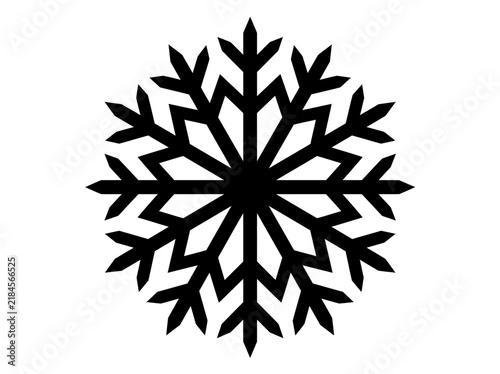 Set of Christmas Gnome and Snowflake Silhouettes, Black Winter Holiday Icons Collection, Silhouette Bundle