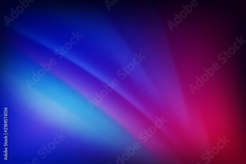 Abstract blue and purple light rays background
