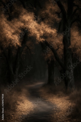 Mindful Autumn Nature Escape, Mindful Autumn Landscape for Seasonal Wellness and Peaceful Nature  , Misty Seasonal Slow Living  