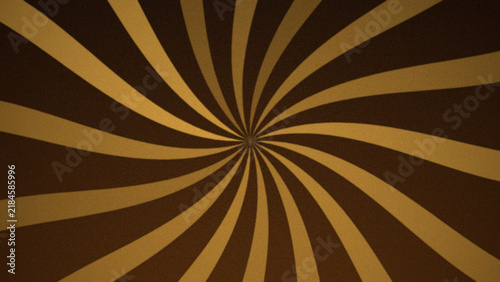 Golden Petal Curved Rays Background with Leaf Shaped Amber Beams on Dark