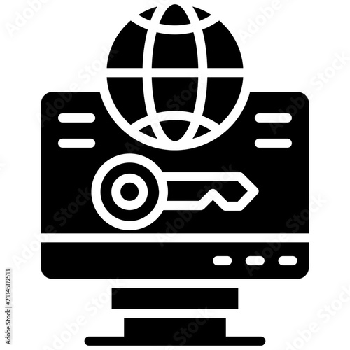 Remote Access Key Icon